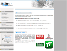 Tablet Screenshot of meteoexperts.com
